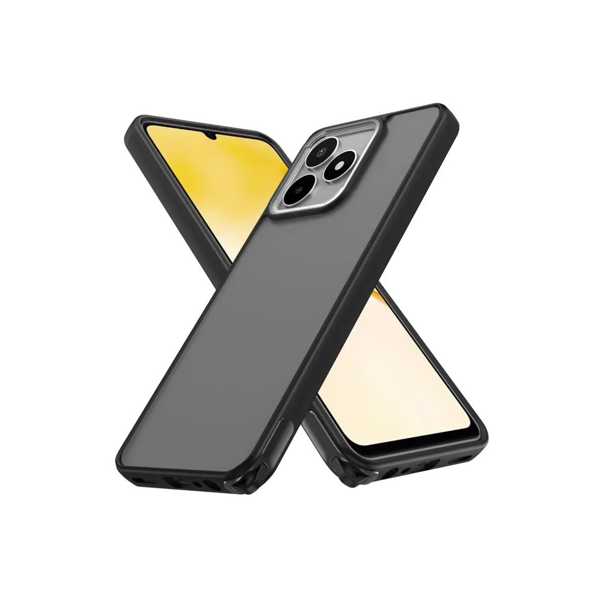 Realme C53 Kılıf Elegant Kapak - Siyah