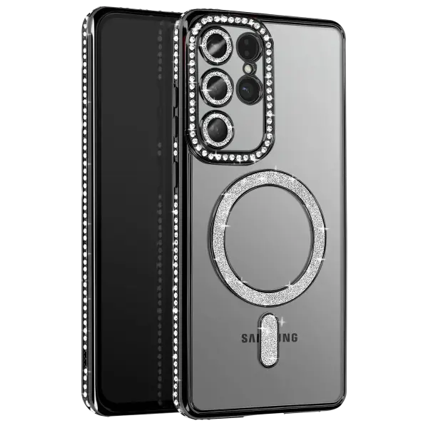 Samsung Galaxy S26 Ultra Joke Simli Magneticsafe Kılıf - Siyah