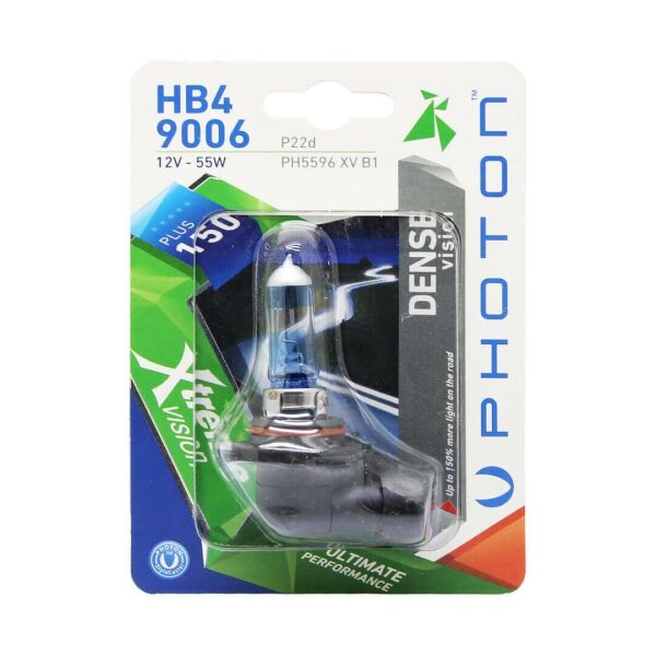 Ampul Hb4 9006 12V 55W Xtreme Vision +%150 Fazla Işık, Tekli Blister Pht PH5596 Xv B1