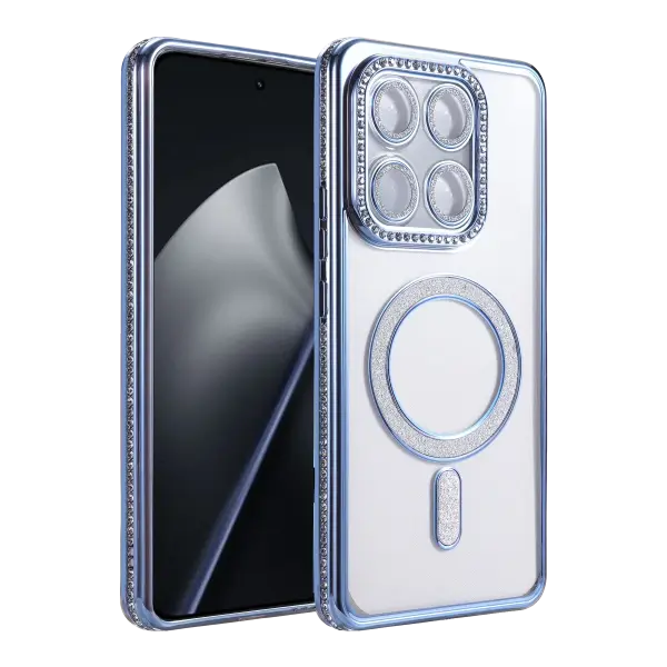 Xiaomi Mi 15T Pro Joke Simli Magneticsafe Kılıf - Mavi