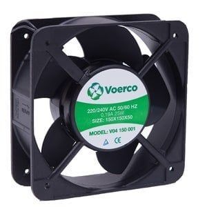 Çetinkaya V04 150 001 Fan 135*135*38 Rulmanlı 220Vac 339M3/H