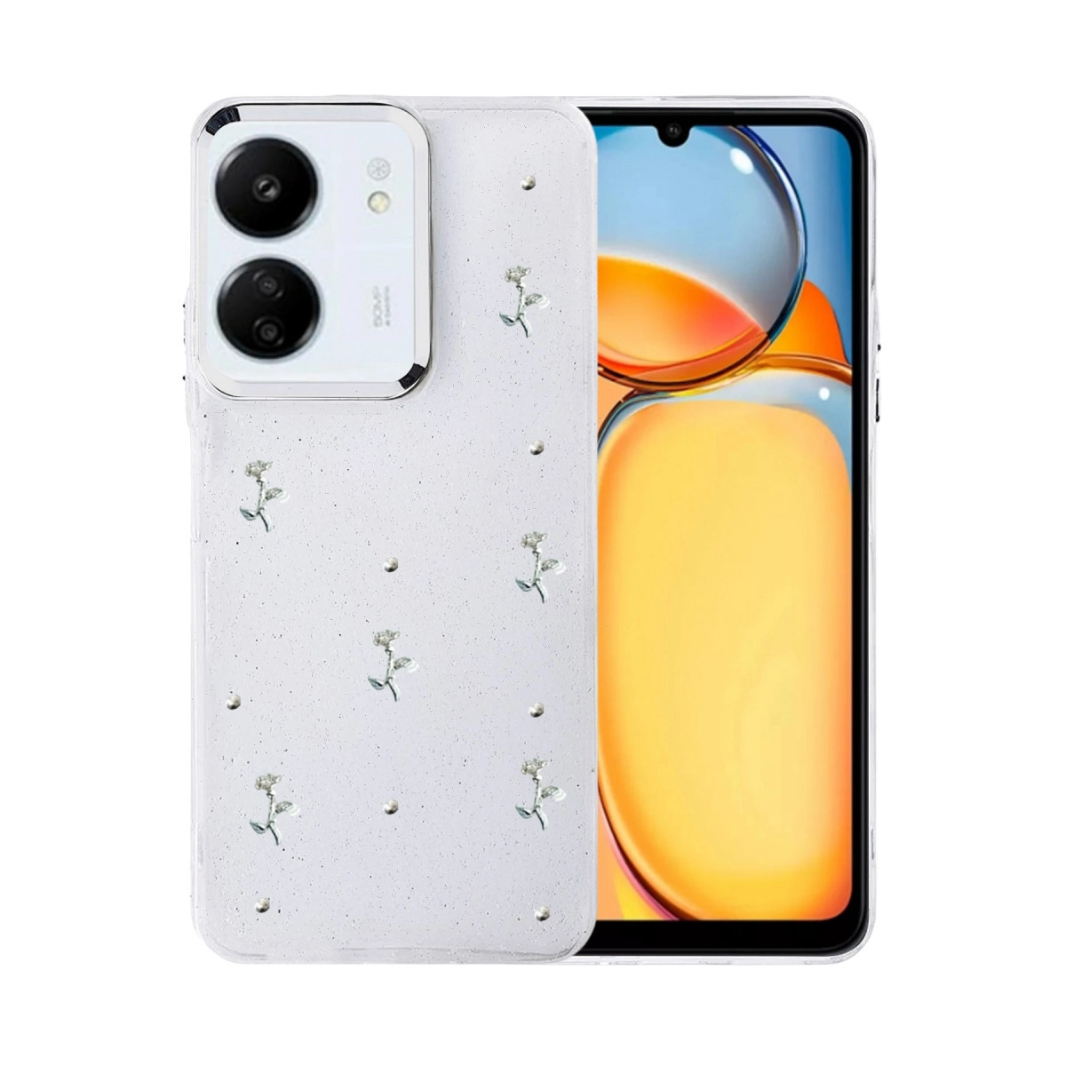 Xiaomi Redmi 13c Fiyonk Desenli Kapak - Desen 4