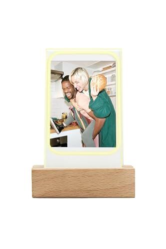 Mini LED Işıklı Ahşap Fotoğraf Çerçevesi