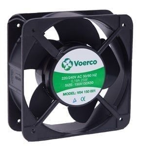Çetinkaya V04 170 002 Fan 170*150*55 Rulmanlı 110V 353M3/H