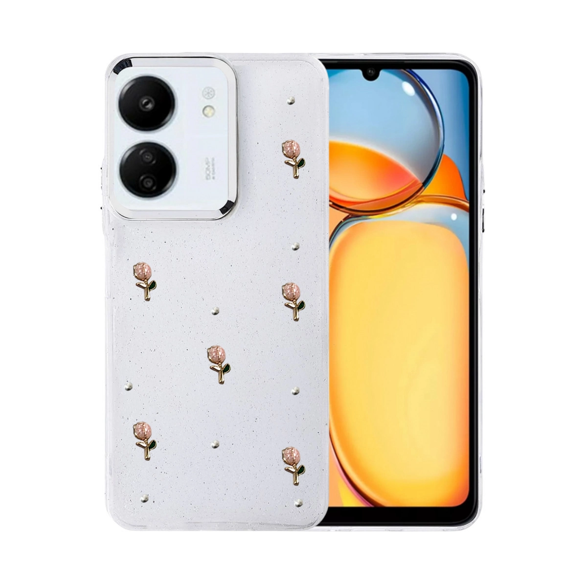 Xiaomi Redmi 13c Fiyonk Desenli Kapak - Desen 6