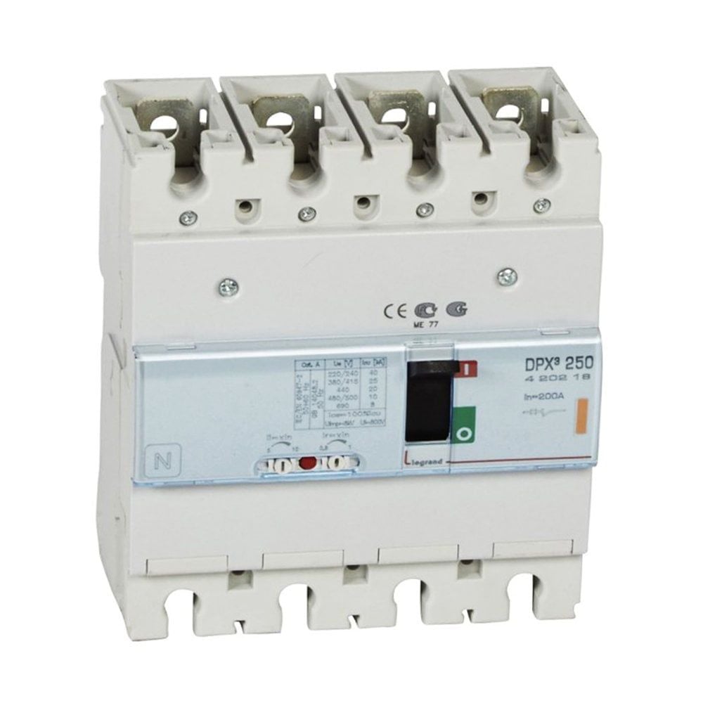 Legrand 420278 DPX³250 TM 4P 200A 50kA Kompakt Şalter