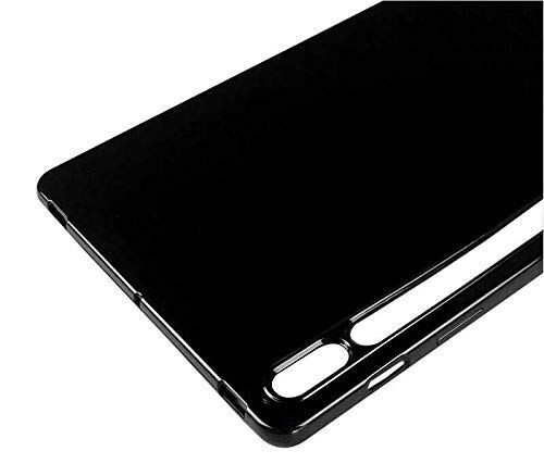 Samsung Galaxy Tab S7 11inç T870 T875 T877 ile uyumlu Tablet Hibrit Silikon Case Siyah
