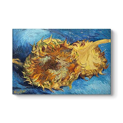 Vincent Van Gogh Ayçiçeği Kanvas Tablosu 45 x 30