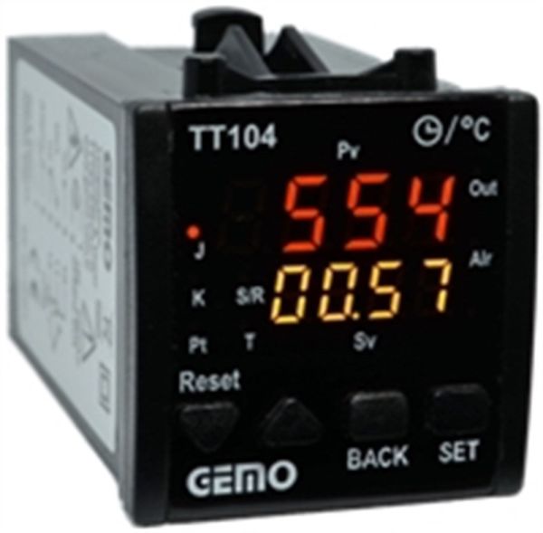 Gemo TT104-230VAC-R-S Sıcaklık Kontrol Cihazı (48x48)