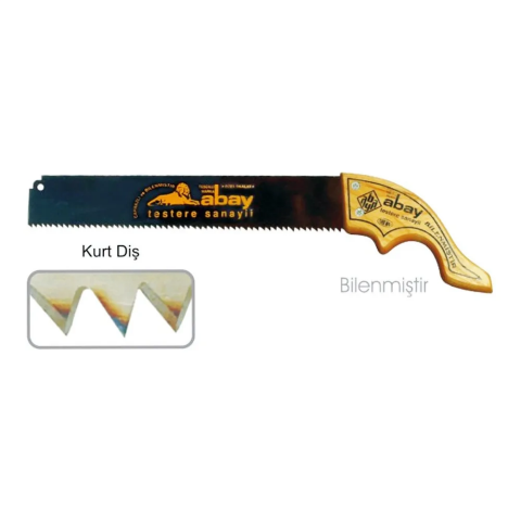 Kurt Diş El Testere 38 Cm - Ahşap Sap