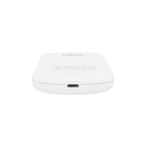 MagSafe Teknolojisiyle Uyumlu 10W 10.000 mAh Beyaz Powerbank, USB-C Kablosuyla