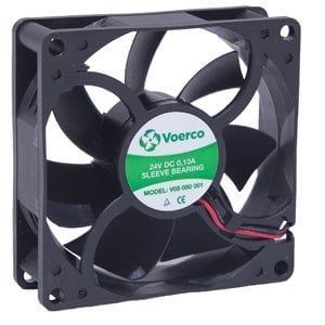 Çetinkaya V05 080 002 Fan 80*80*25 Bilezikli 12Vdc 3500 M3/H