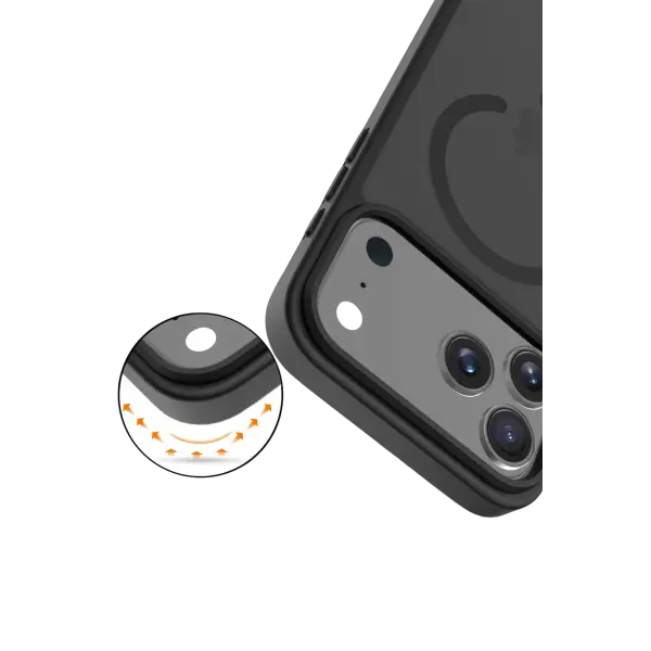 Joko Apple iPhone 17 Pro/18 Pro Jota Magsafe Kapak - Siyah