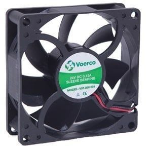 Çetinkaya V05 080 001 Fan 80*80*25 Bilezikli 24Vdc 3500 M3/H