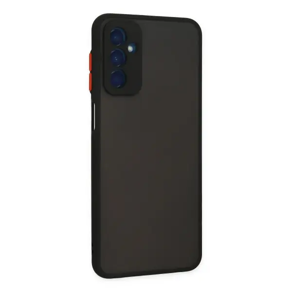 Samsung Galaxy M13 Kılıf Montreal Silikon Kapak - Siyah