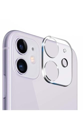 iPhone 11 Uyumlu 3D Şeffaf Kamera Lens Koruyucu