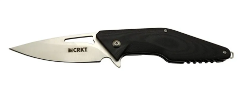 Crkt Division  4415 Bk Siyah Kamp / Outdoor Çakı 21cm - Yarı Otomatik, Kemerlikli, Kutulu