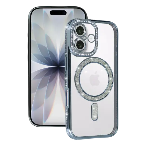 Apple iPhone 17 Joke Simli Magneticsafe Kılıf - Mavi