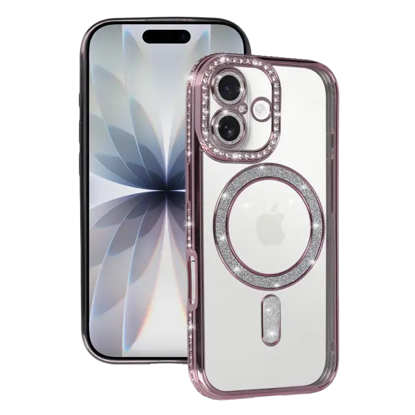 Apple iPhone 17 Joke Simli Magneticsafe Kılıf - Pembe