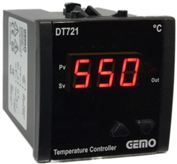 Gemo DT721-230VAC-R Sıcaklık Kontrol Cihazı (72x72)