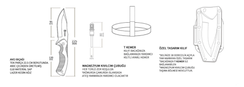 Company Tnt-1020-a Kamp Bıçağı
