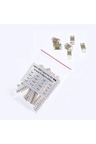 Alkatronik 0805 Smd Kapasitör Set 16 Tip 320 Parça Yüzey Montaj Film Seramik