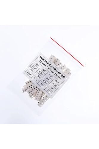 Alkatronik 0805 Smd Kapasitör Set 16 Tip 320 Parça Yüzey Montaj Film Seramik