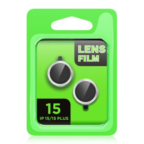 Apple İphone 15 Raze Metal Kamera Lens - Sarı