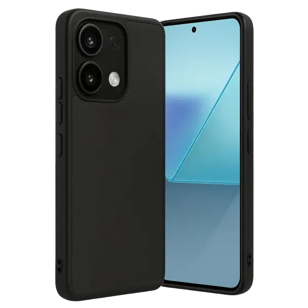 Xiaomi Redmi Note 13 Pro 5G Kılıf Aras Deri Kapak - Siyah