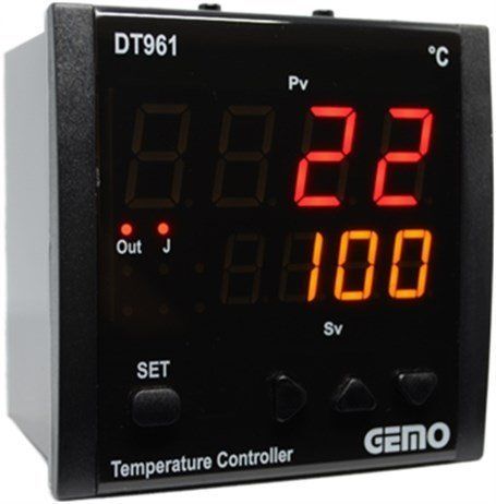 Gemo DT961-230VAC-R Sıcaklık Kontrol Cihazı (96x96)