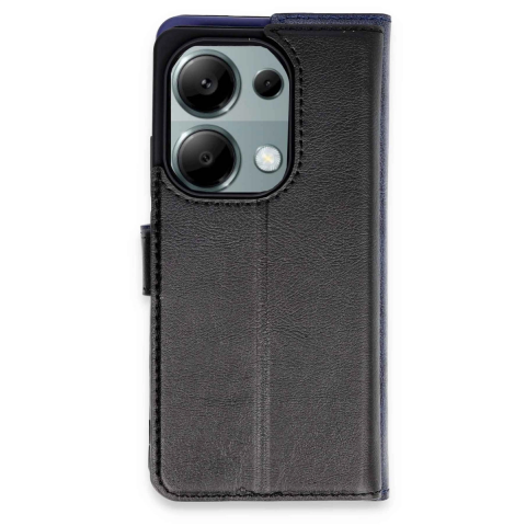 Xiaomi Redmi Note 13 Pro 4g Kılıf Trend S Plus Kapaklı Kılıf - Siyah