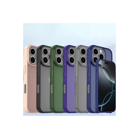 Apple İphone 16 Pro Kılıf Elegant Kapak - Siyah