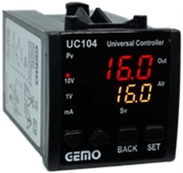 Gemo UC104-24V-R Üniversal Kontrol Cihazı (48x48)