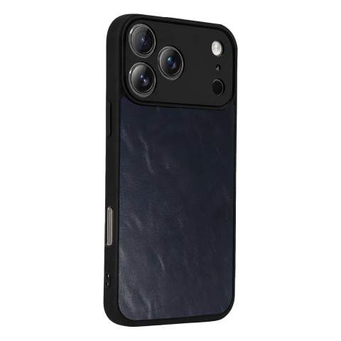 Apple İphone 17 Pro Aras Deri Kapak - Lacivert
