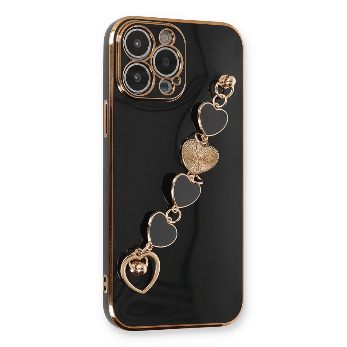 Apple İphone 14 Pro Kılıf Esila Silikon - Siyah