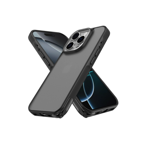 Apple İphone 16 Pro Max Kılıf Elegant Kapak - Siyah