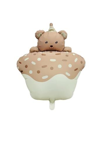 Retro Pastel Kek Folyo Balon Karamel 52.5-72.5 Cm