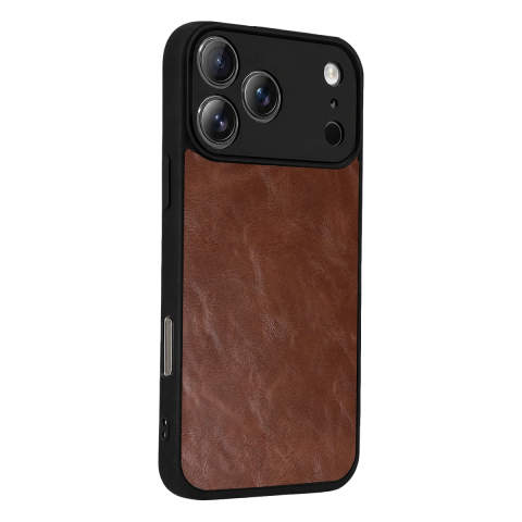 Apple İphone 17 Pro Aras Deri Kapak - Taba
