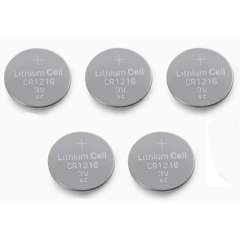 Yuma CR1216 Süper Lityum 3V 5’li Kart Düğme Pil