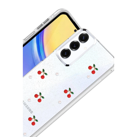 Samsung Galaxy S23 Fe Fiyonk Desenli Kapak - Desen 9