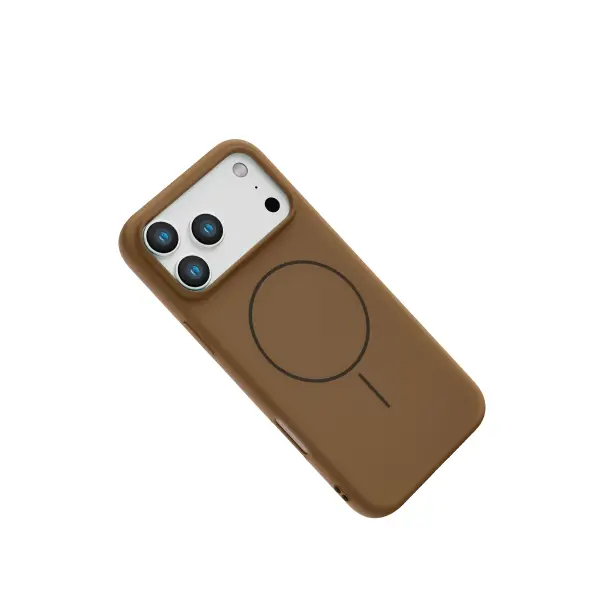 Joko Apple iPhone 17 Pro/18 Pro Jully Magsafe Kapak - Kahverengi