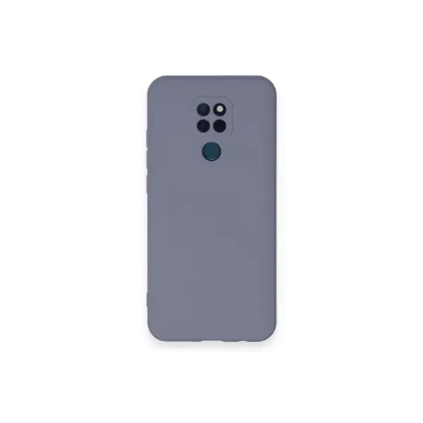 General Mobile GM 20 Kılıf Nano içi Kadife Silikon - Gri