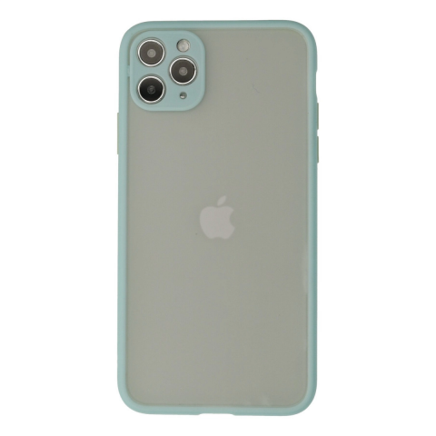 Apple İphone 12 Pro Max Kılıf Montreal Silikon Kapak - Turkuaz