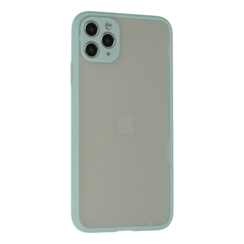 Apple İphone 12 Pro Max Kılıf Montreal Silikon Kapak - Turkuaz
