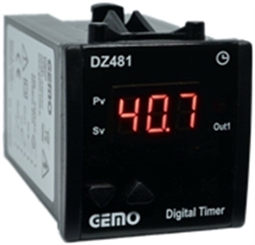 Gemo DZ481-24VDC Zaman Rölesi (48x48)