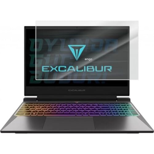 Casper Excalibur G770 15.6 İnç Uyumlu Mat Ekran Koruyucu, Yansıma ve Parlama Önleyici, Parmak İzi Bırakmayan, 9H Temperli Kırılmaz Esnek Nano Cam, 16:9
