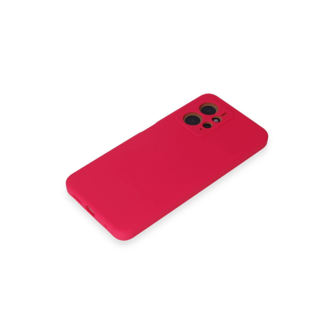 Xiaomi Redmi Note 12 4g Kılıf Nano İçi Kadife Silikon - Pembe