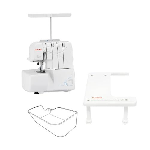 TR3000 Ev Tipi Overlok Makinesi 3-4 İplik Diferansiyel Ayarlı