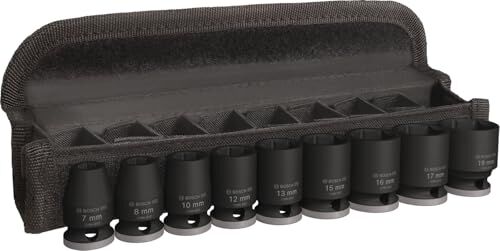 Pro 3/8'' 7-19 mm Havalı Lokma Takımı, 9 Prç, 2608003036