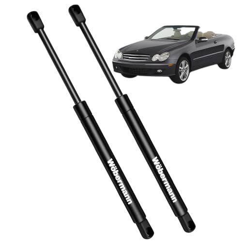 Mercedes Clk Cabrio A209 ile Uyumlu Bagaj Amortisörü Takımı, Sağ-Sol, 2002-2010